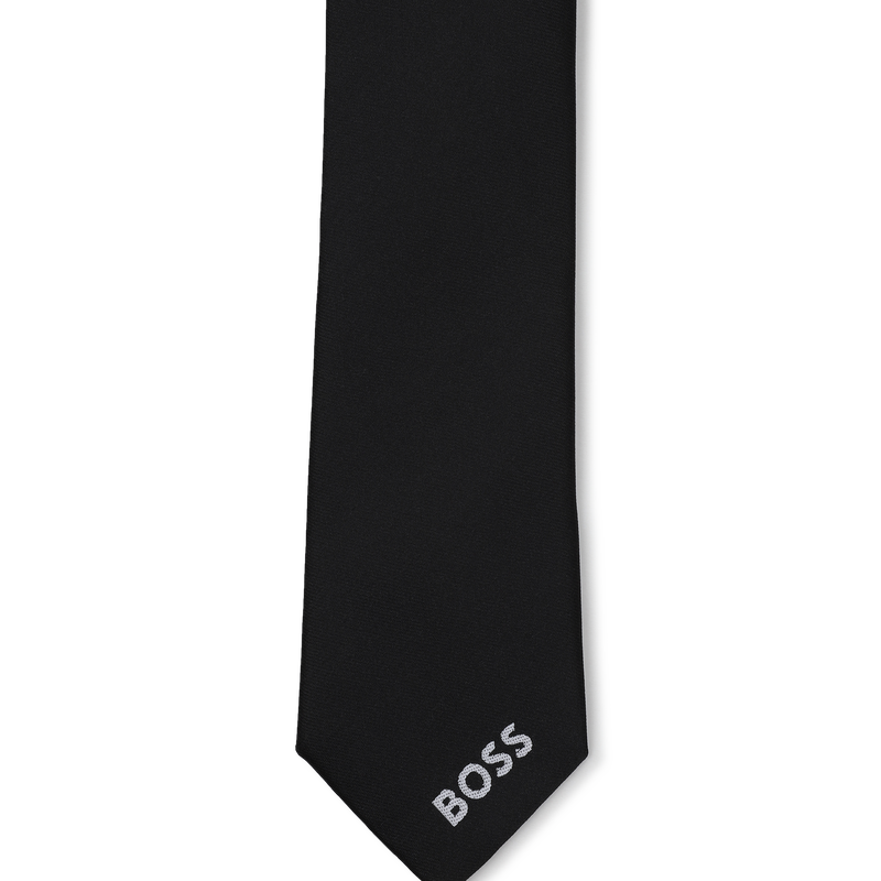 Cravate avec fermeture réglable BOSS 
                        GARCON