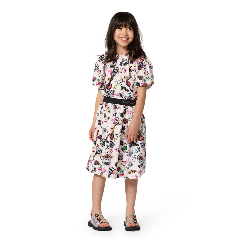 JUPE EN SATIN MARC JACOBS 
                        FILLE