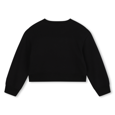 Sweat-shirt court en molleton MARC JACOBS FILLE