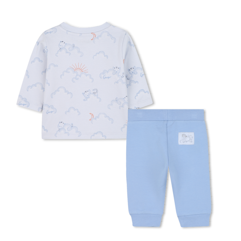 Ensemble tee-shirt + pantalon KENZO KIDS 
                    GARCON