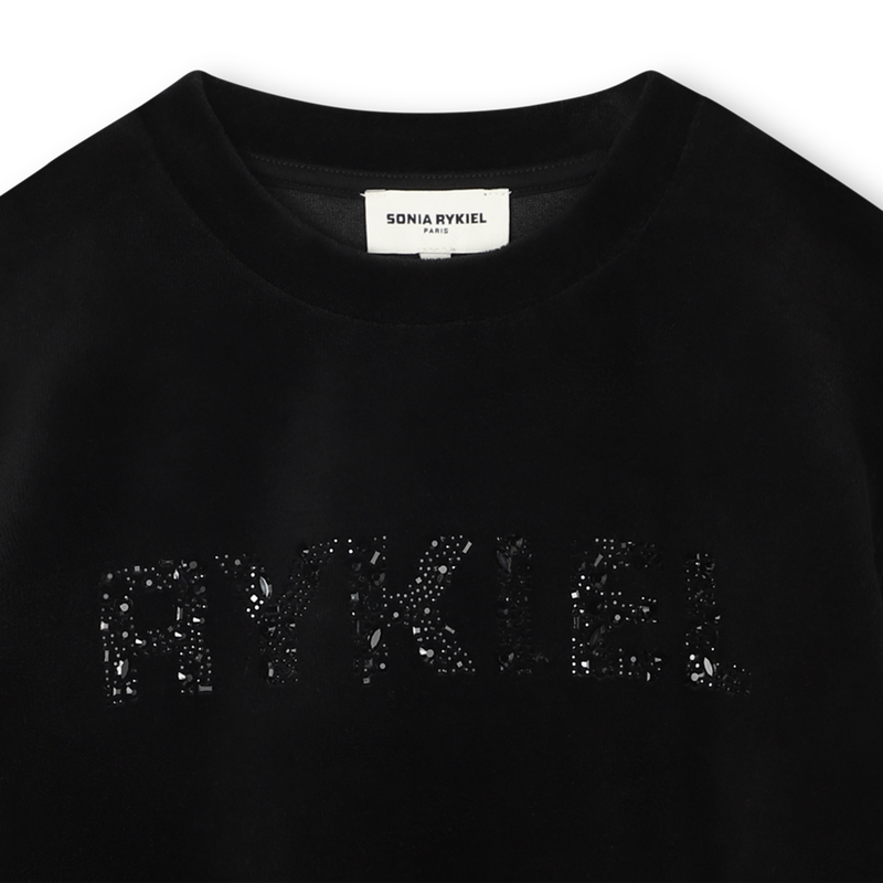 Sweatshirt en velours SONIA RYKIEL 
                    FILLE