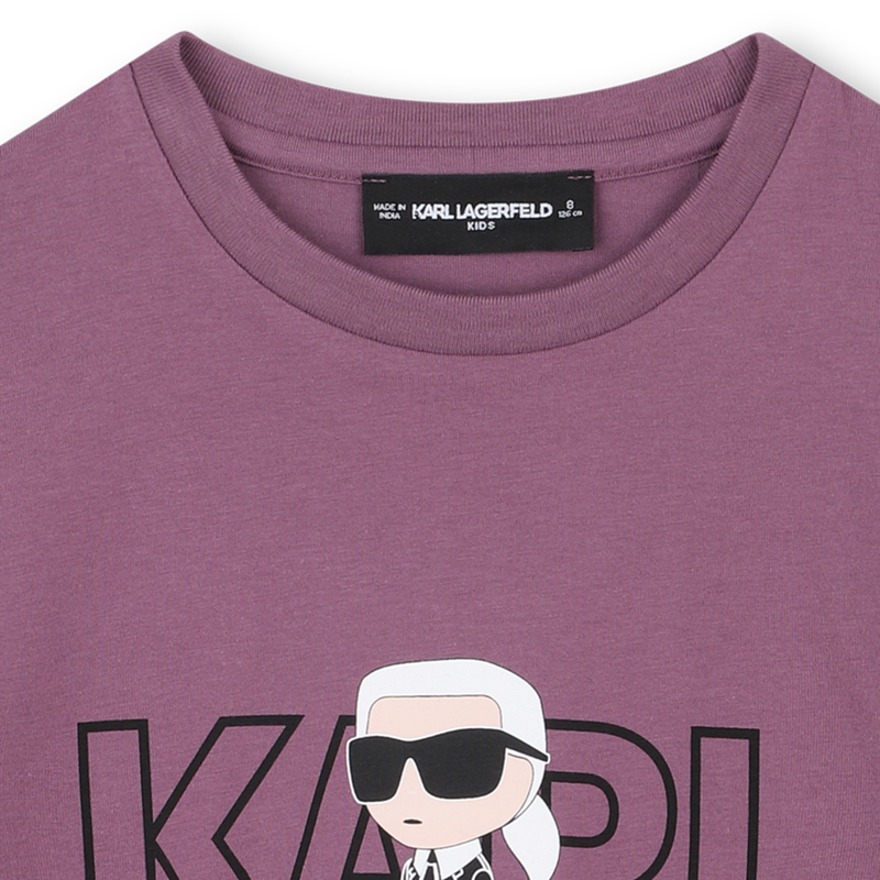 T-shirt &agrave; manches courtes KARL LAGERFELD KIDS 
                        GARCON