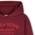 Sweat-shirt &agrave; capuche ZADIG & VOLTAIRE 
                    FILLE