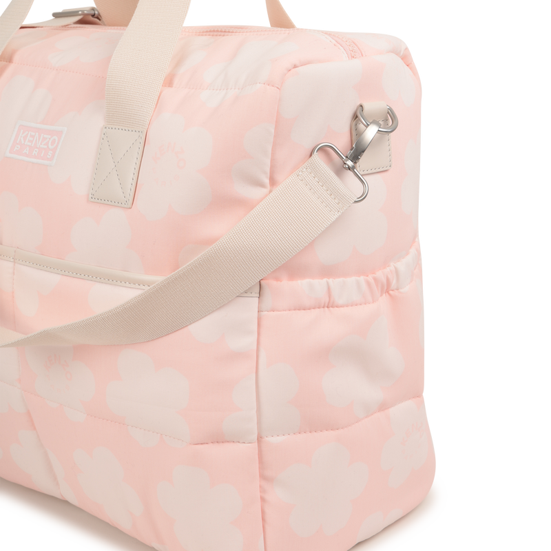 Sac à langer matelassé en popeline imprimée KENZO KIDS 
                    UNISEXE
