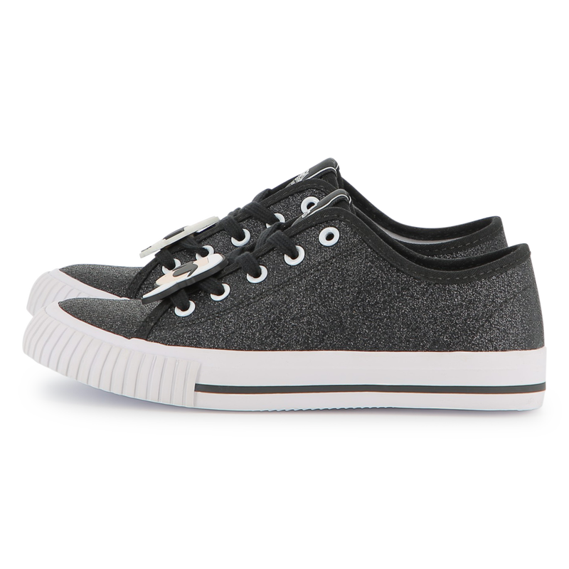 Baskets basses à lacets KARL LAGERFELD KIDS 
                    FILLE