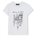 T-shirt &agrave; manches courtes KARL LAGERFELD KIDS 
                    FILLE