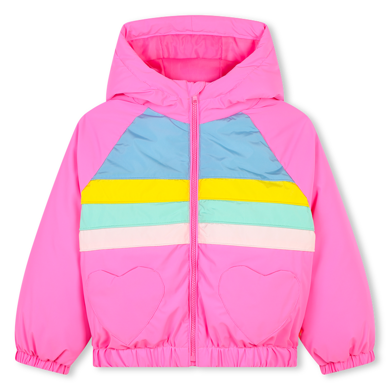 Doudoune multicolore à capuche BILLIEBLUSH 
                    FILLE