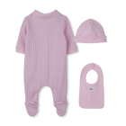 Ensemble pyjama + bavoir + bonnet BOSS 
                    FILLE