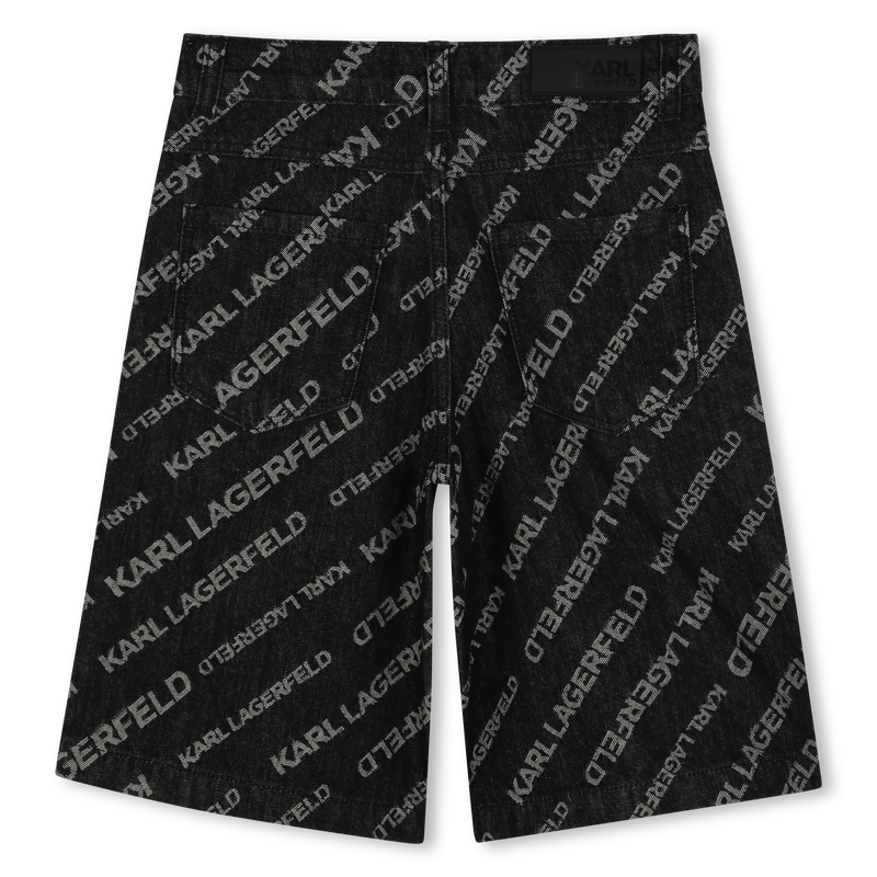 Bermuda en jean KARL LAGERFELD KIDS 
                    GARCON