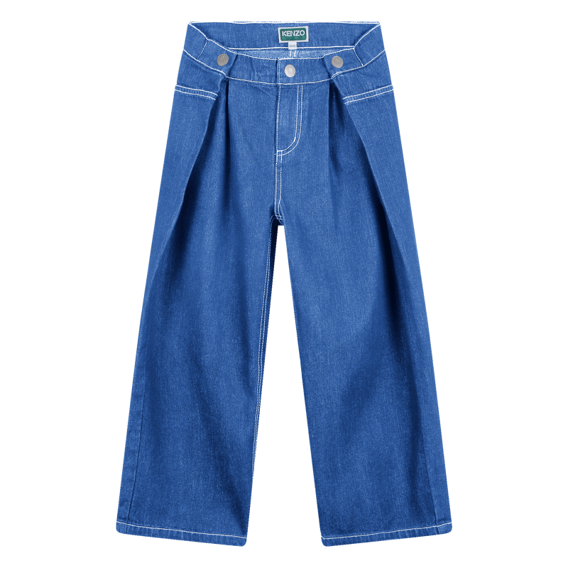 Pantalon en denim KENZO KIDS 
                        FILLE