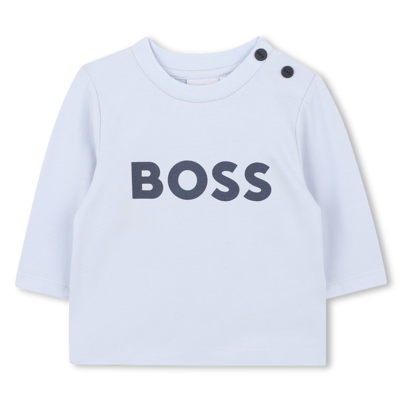 Ensemble salopette et tee-shirt BOSS 
                    GARCON