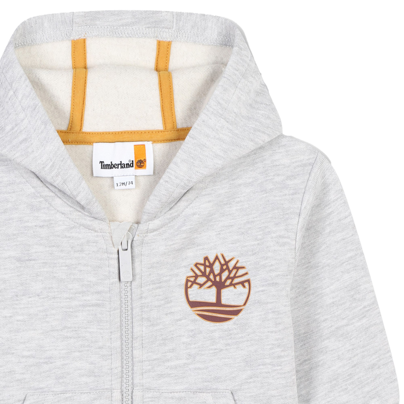 Sweat-shirt zipp&eacute; &agrave; capuche TIMBERLAND 
                        GARCON