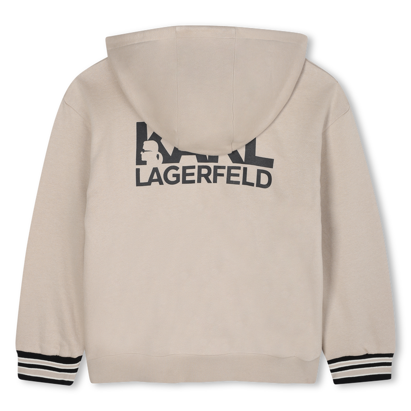 Sweat-shirt &agrave; capuche KARL LAGERFELD KIDS 
                        GARCON