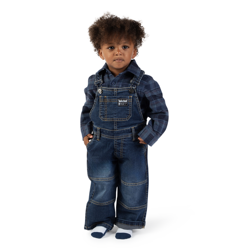 Salopette en jean avec poches TIMBERLAND 
                    GARCON