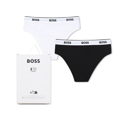 LOT DE 2 CULOTTES BOSS FILLE