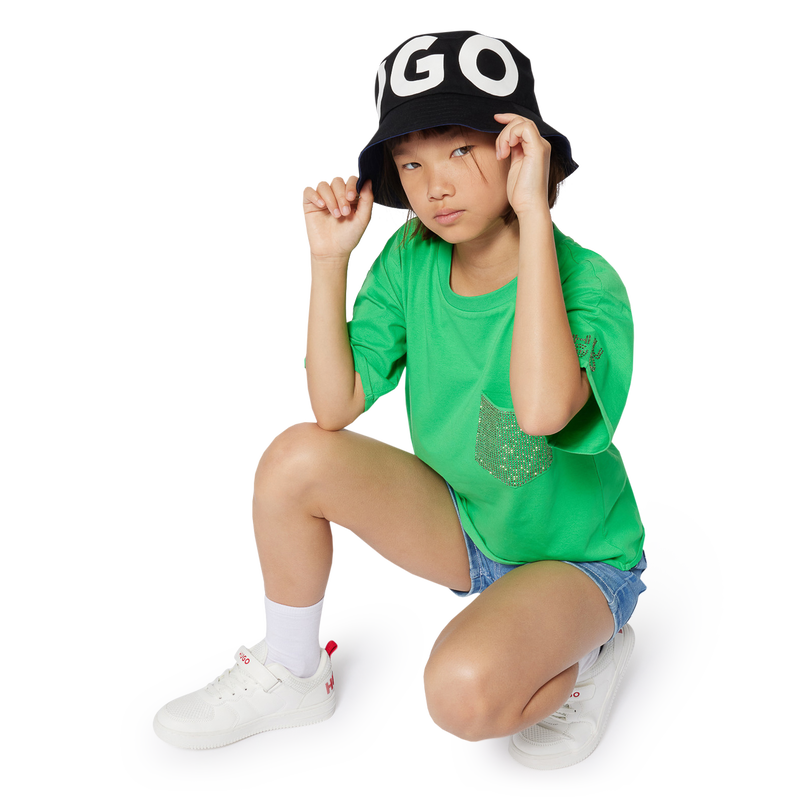 T-shirt à manches courtes Hugo 
                    FILLE