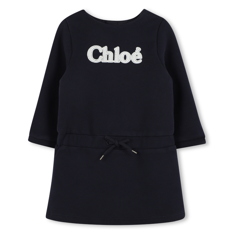 Robe molletonnée à noeud CHLOE 
                    FILLE