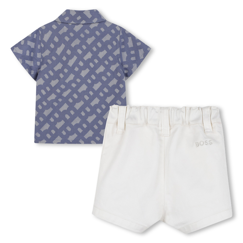 Ensemble short et chemise BOSS 
                    GARCON
