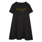 Robe &eacute;vas&eacute;e badge brod&eacute; KENZO KIDS 
                    FILLE