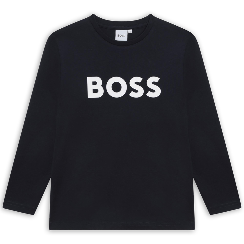 T-shirt manches longues coton BOSS 
                    GARCON