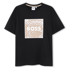 T-shirt &agrave; manches courtes, BLACK, hi-res