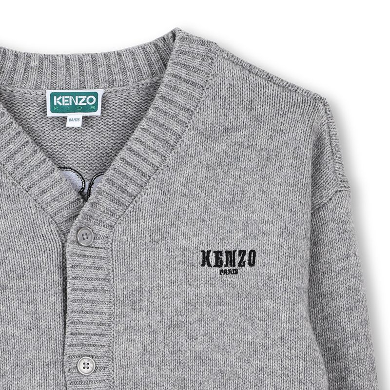 Cardigan tricot KENZO KIDS 
                    GARCON