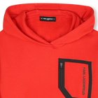 Sweat-shirt &agrave; capuche KARL LAGERFELD KIDS 
                    GARCON
