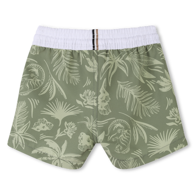 Short de bain &agrave; motifs BOSS GARCON