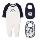 Pyjama imprim&eacute; et deux bavoirs TIMBERLAND 
                    GARCON