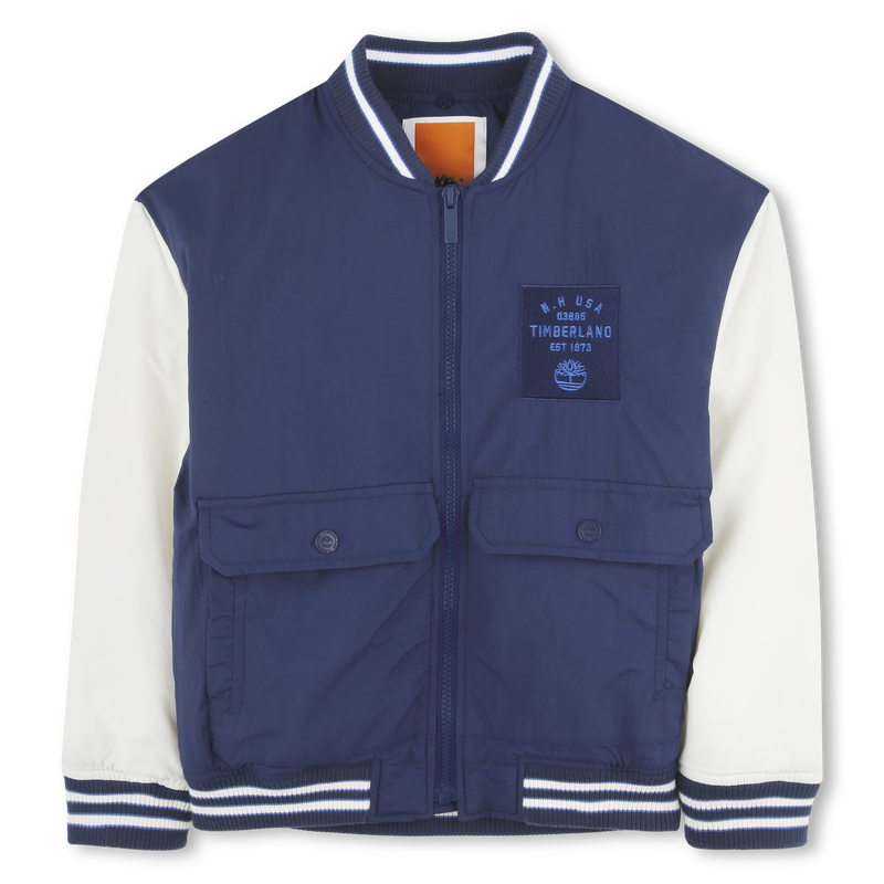Blouson bicolore molletonné TIMBERLAND 
                    GARCON