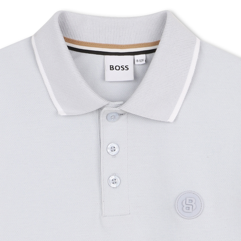 POLO MANCHES COURTES BOSS 
                        GARCON
