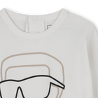 Ensemble cardigan et pantalon en double jersey KARL LAGERFELD KIDS 
                    GARCON