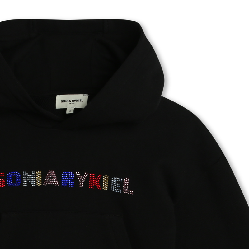 Sweat-shirt molleton à capuche SONIA RYKIEL 
                    FILLE