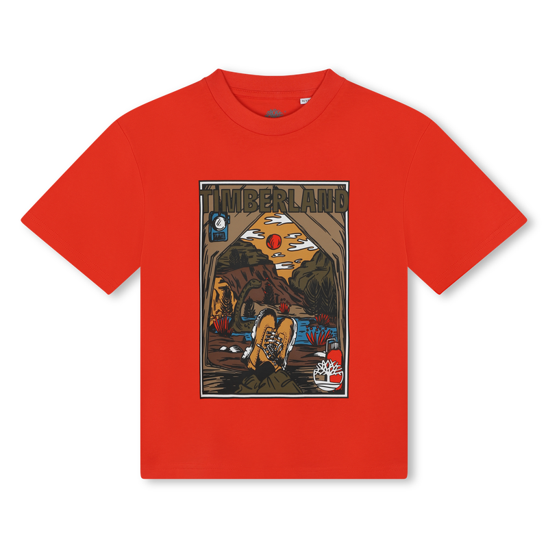 T-shirt avec imprimé placé TIMBERLAND 
                    GARCON