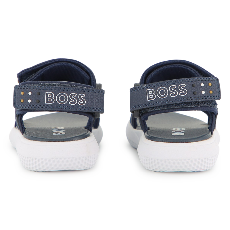 SANDALES EN SIMILI BOSS 
                        GARCON