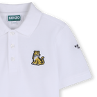 Polo badge et broderie KENZO KIDS 
                    UNISEXE