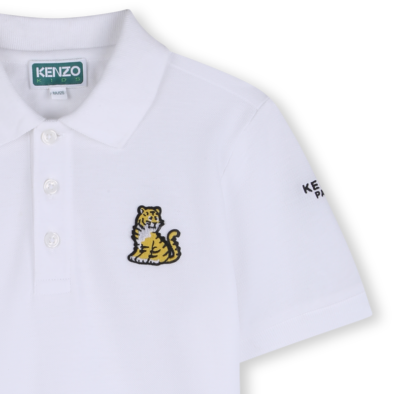 POLO BADGE ET BRODERIE KENZO KIDS 
                        UNISEXE