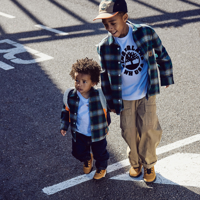 Chemise &agrave; carreaux TIMBERLAND 
                        GARCON