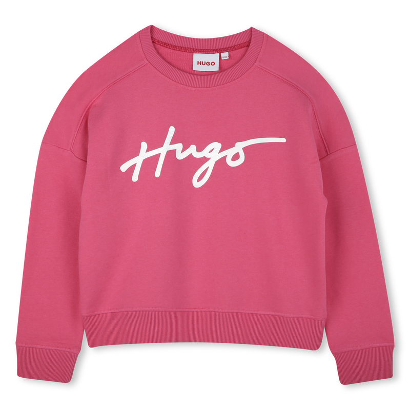 Sweat-shirt en molleton Hugo 
                        FILLE
