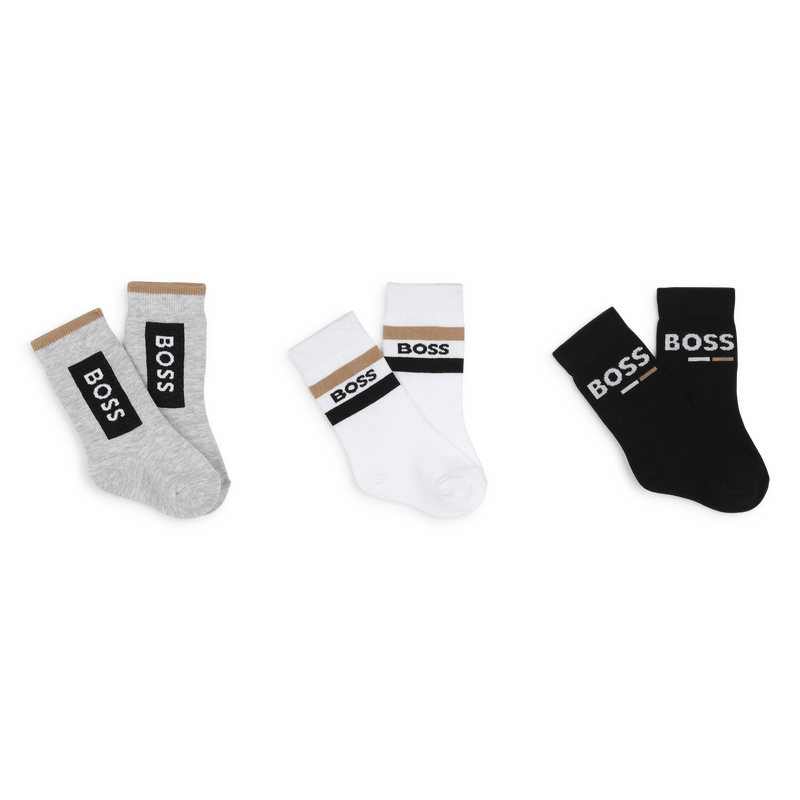Lot de 3 paires de chaussettes BOSS 
                    GARCON