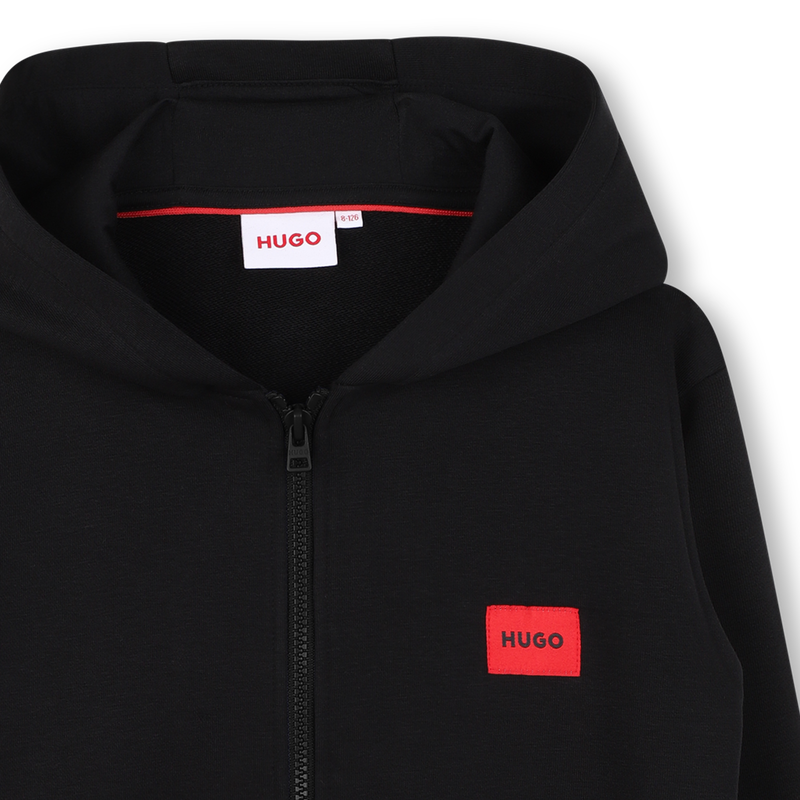 SWEAT ZIPP&Eacute; &Agrave; CAPUCHE Hugo 
                        GARCON