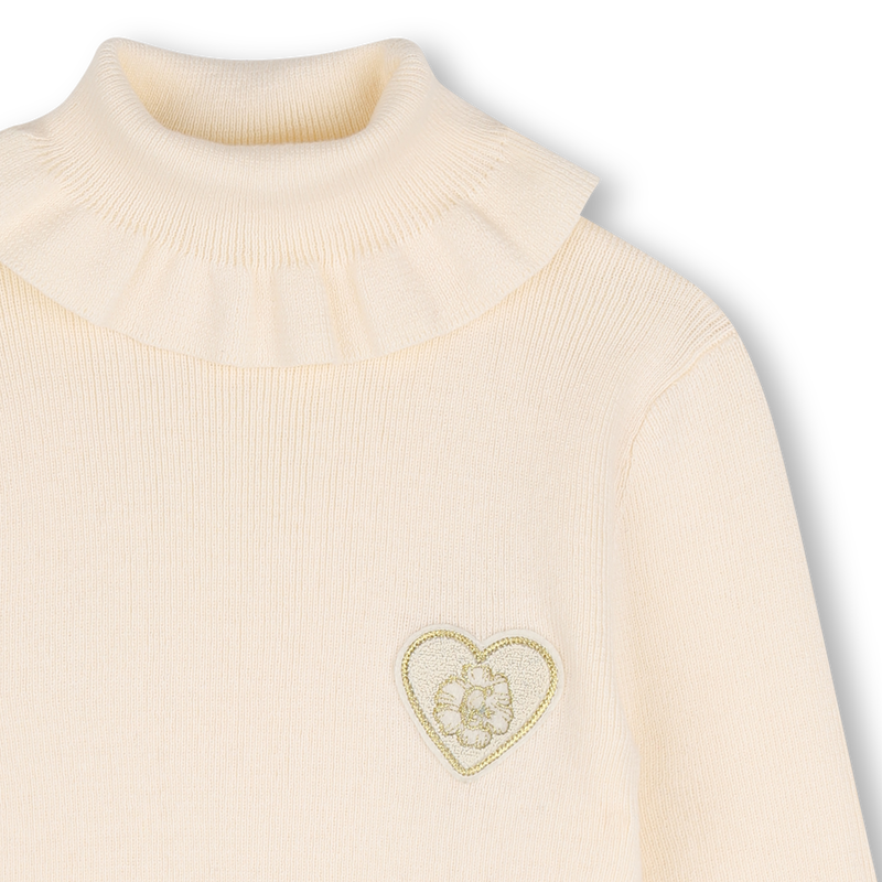 Pull col roul&eacute; CHLOE 
                        FILLE