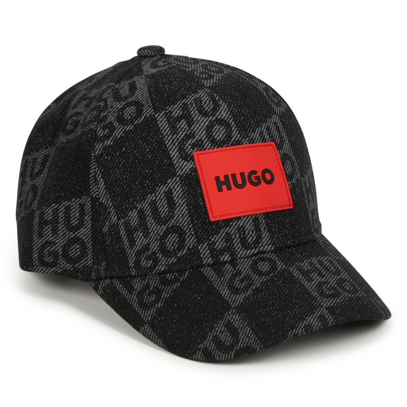 Casquette à damier en toile Hugo 
                    GARCON