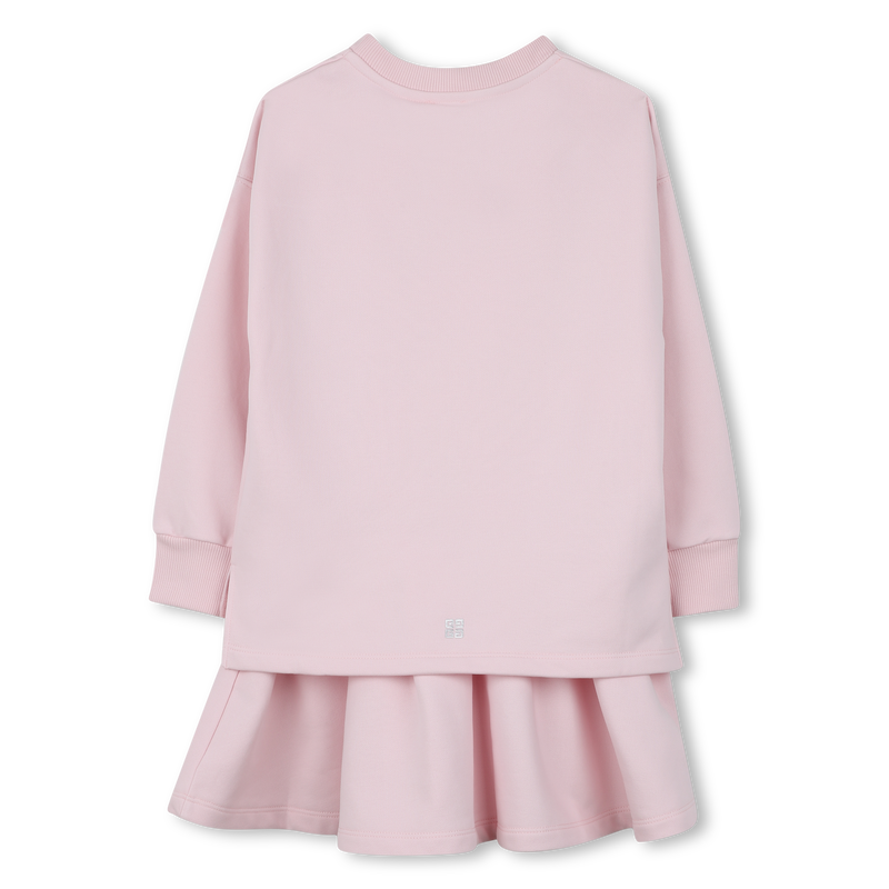 Robe avec bas plissé et fentes GIVENCHY 
                    FILLE