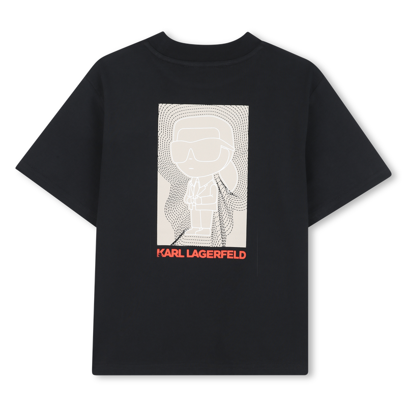 T-shirt en jersey KARL LAGERFELD KIDS 
                        GARCON