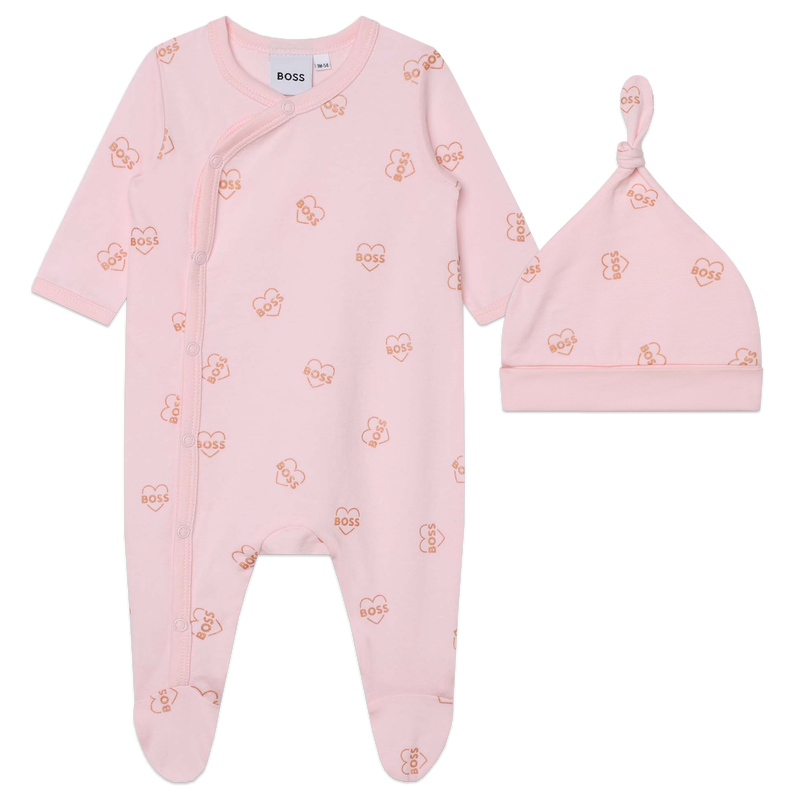Ensemble pyjama et bonnet BOSS 
                    FILLE