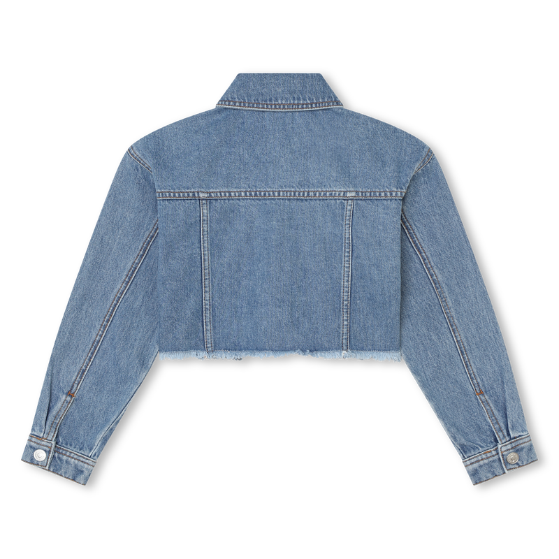 Veste en jean avec broderies SONIA RYKIEL 
                    FILLE
