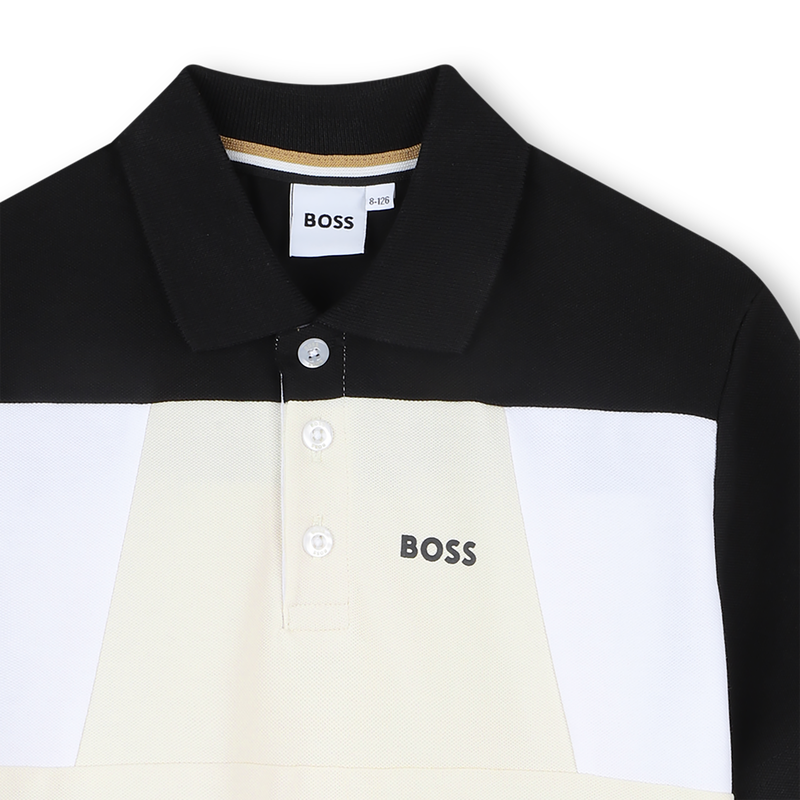 Polo blocs de couleurs BOSS 
                        GARCON