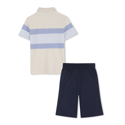 ENSEMBLE POLO + BERMUDA BOSS GARCON