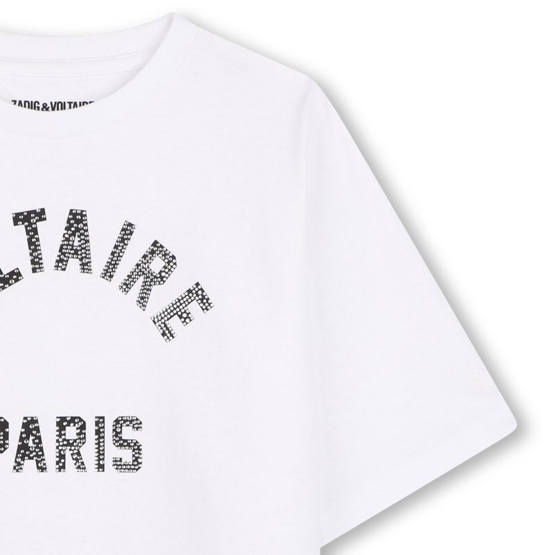 Tee-shirt manches courtes ZADIG & VOLTAIRE 
                        FILLE